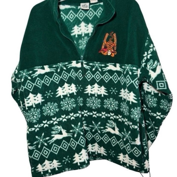Disney Sweaters - Vintage Tiger Disney Fleece-over